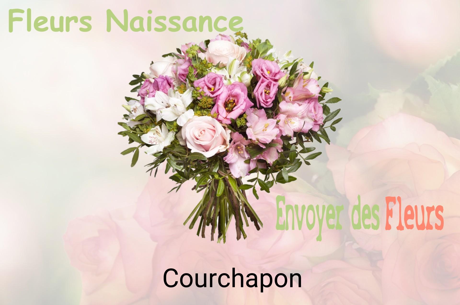 Bouquet de fleurs de naissance livré à Courchapon